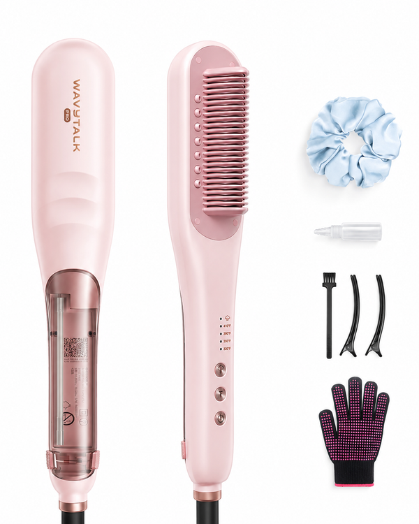 Wavytalk Pro Steam Hair Straightener Brush